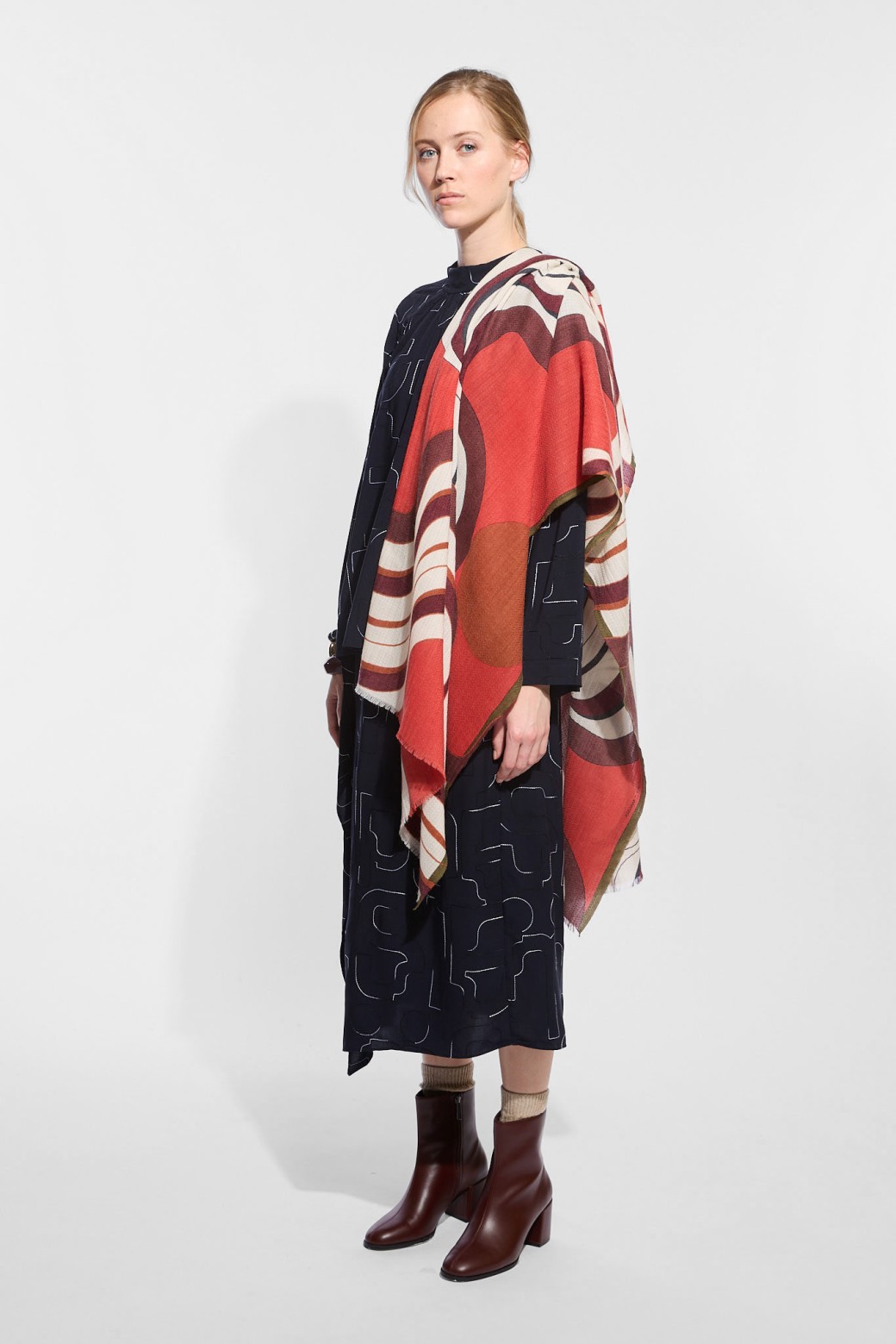 Foulard Magma Rouge