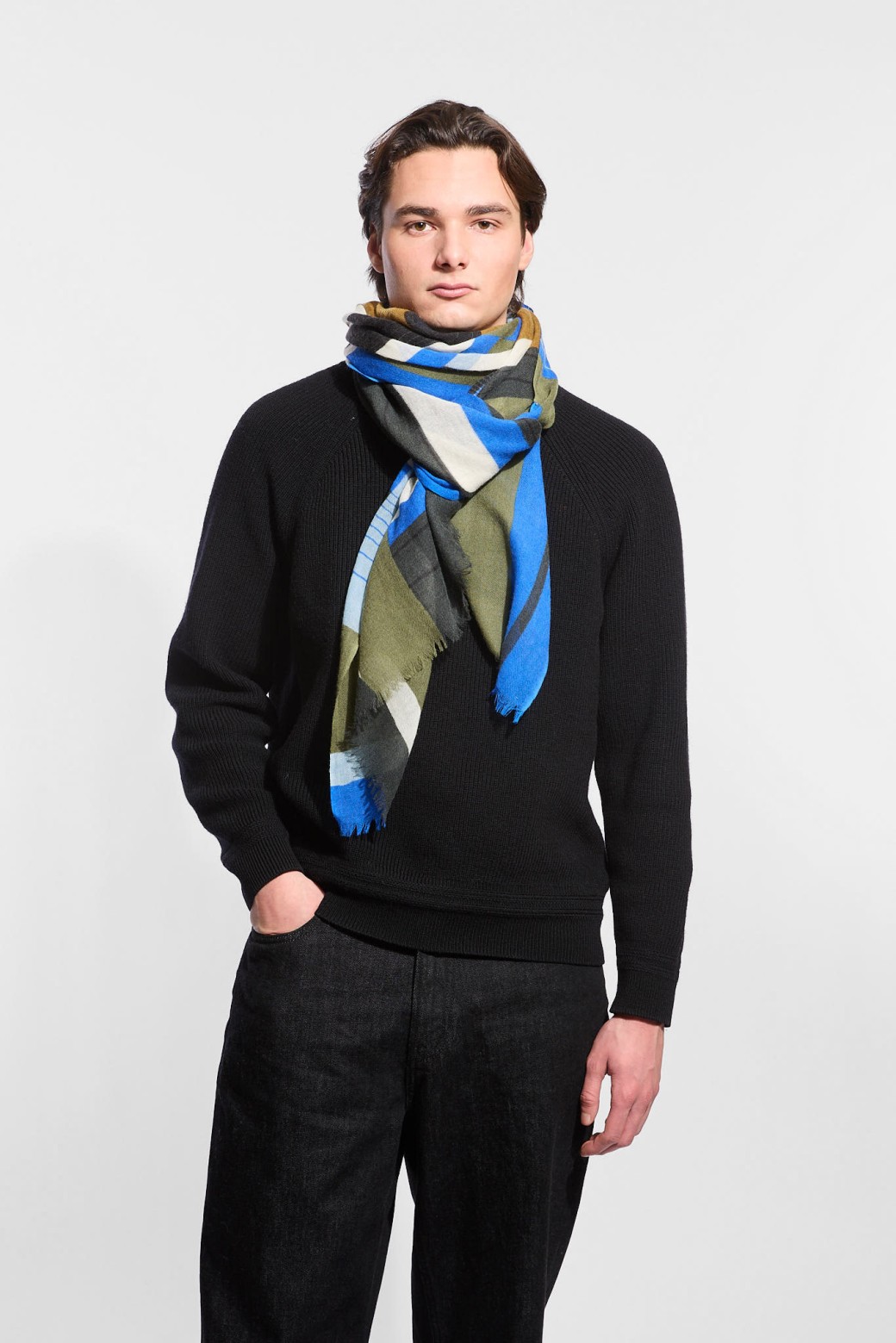 Foulard  Petra Bleu