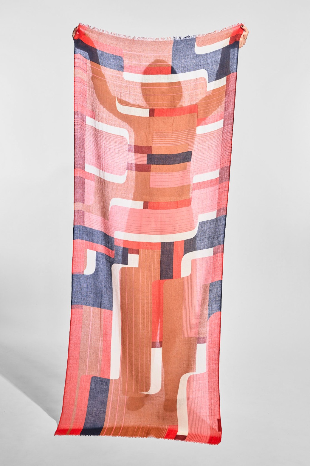 Foulard  Petra Grenat