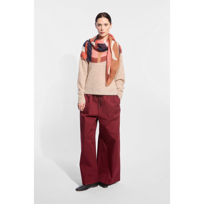 Petra Garnet Scarf