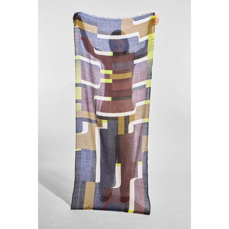 Petra Khaki Scarf