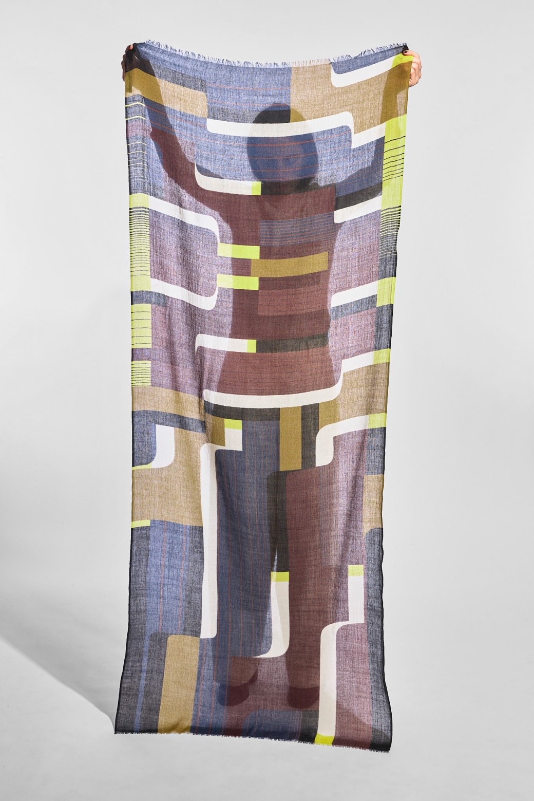 Petra Khaki Scarf