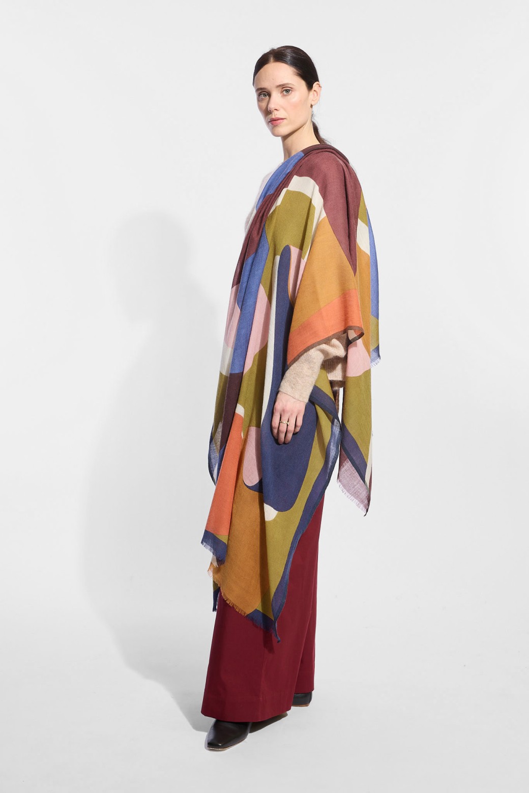 Foulard  Ruban Kaki