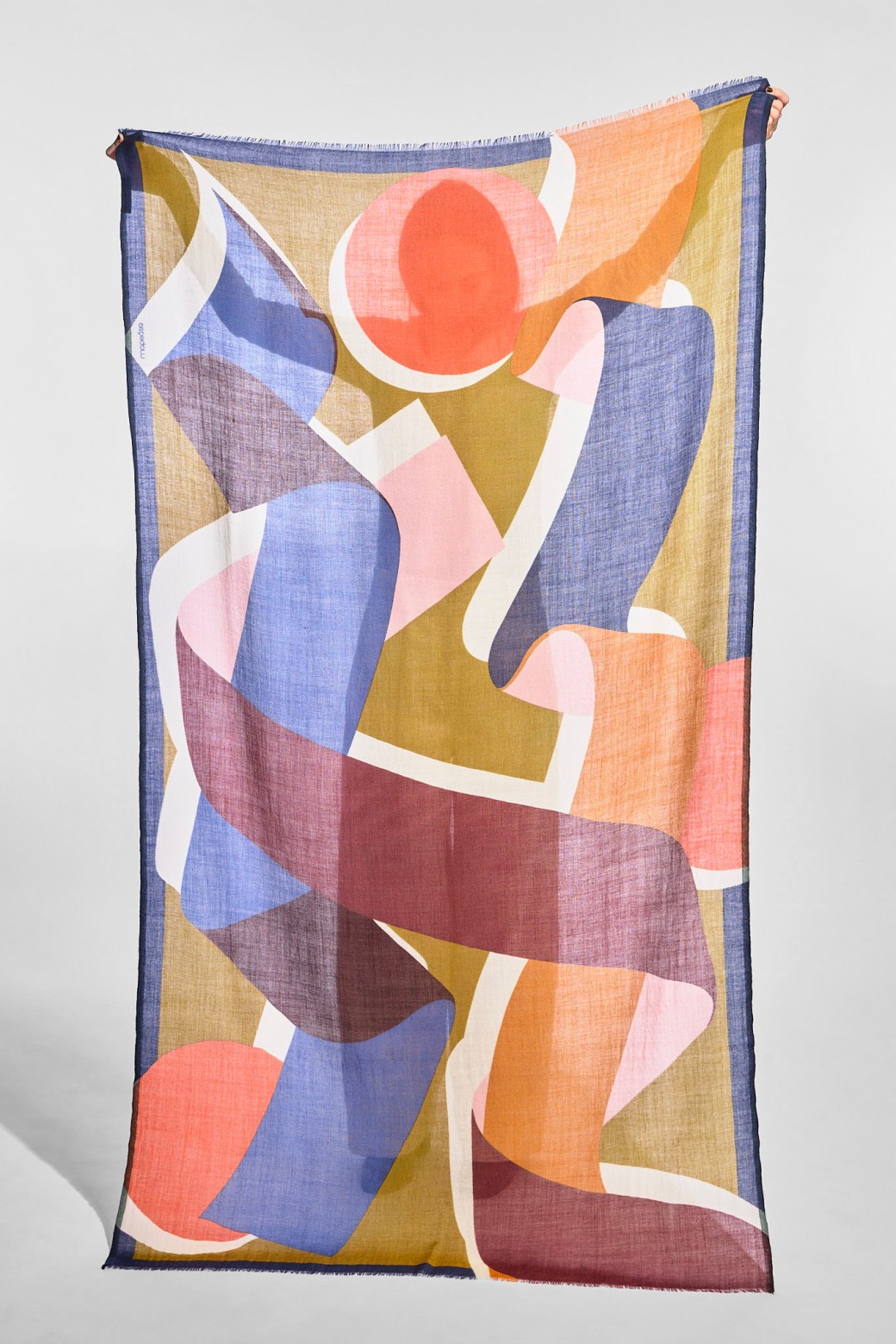 Foulard  Ruban Kaki