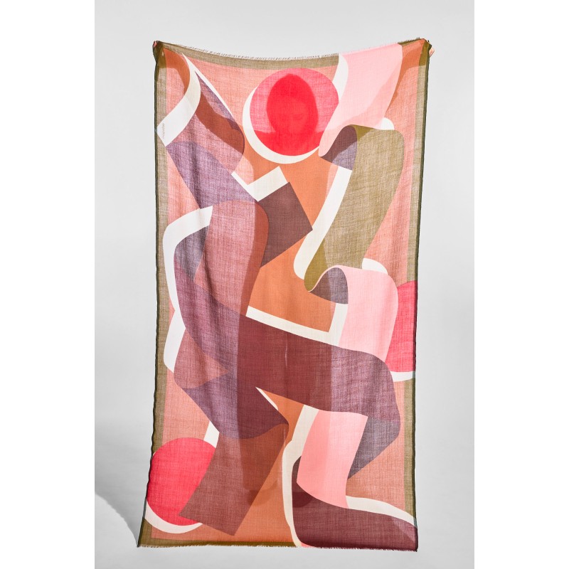 Foulard Ruban Roux