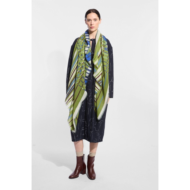Foulard  Sequence Kaki