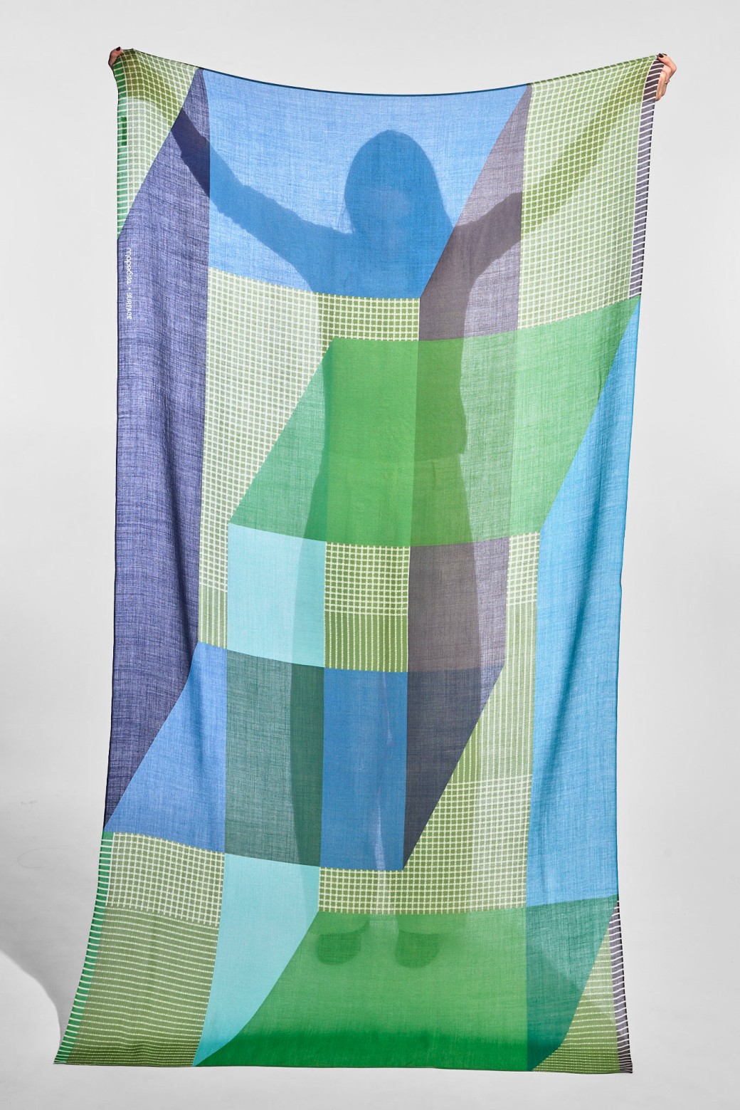 Foulard Surface Vert
