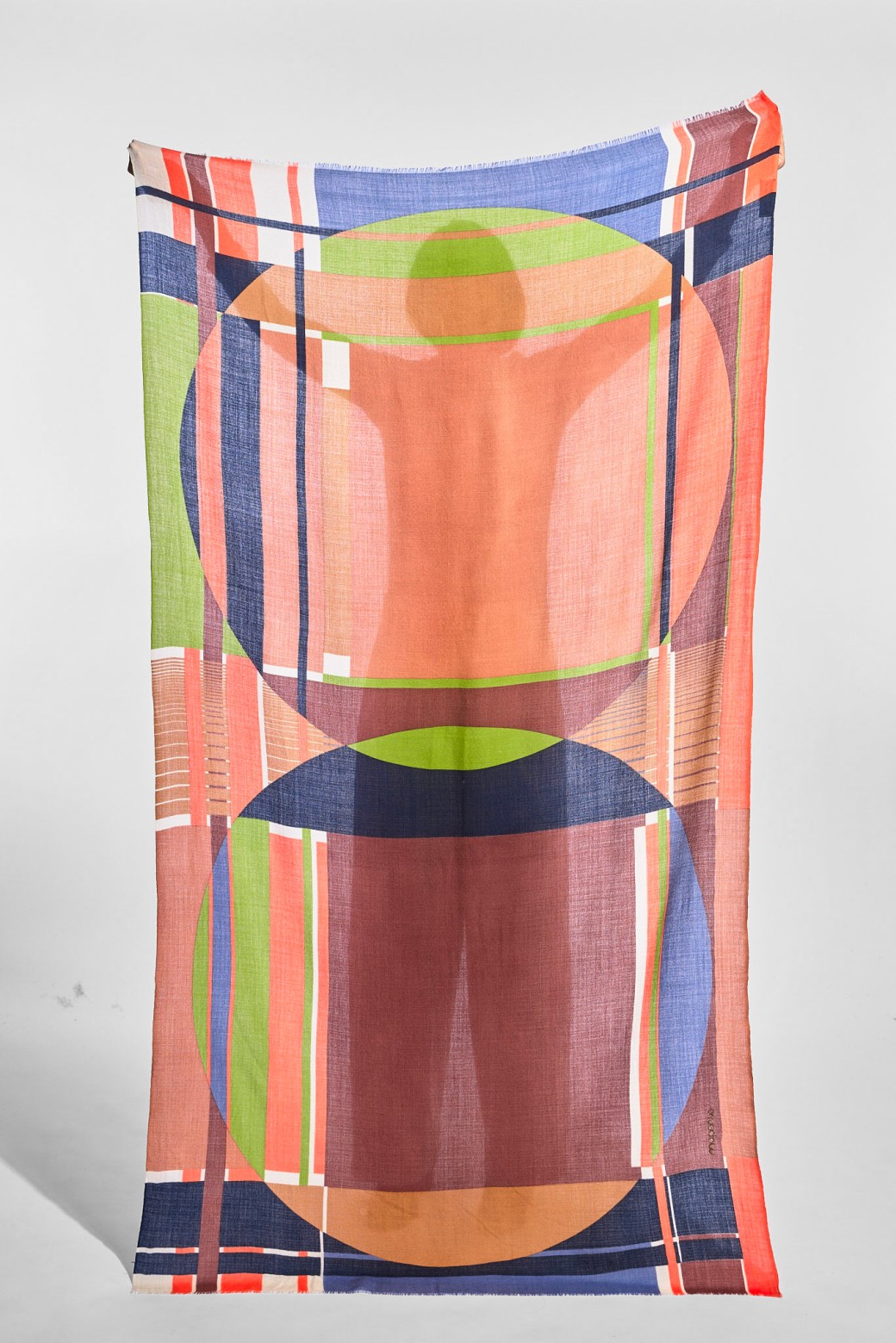 Foulard Theorie Bordeaux Roux