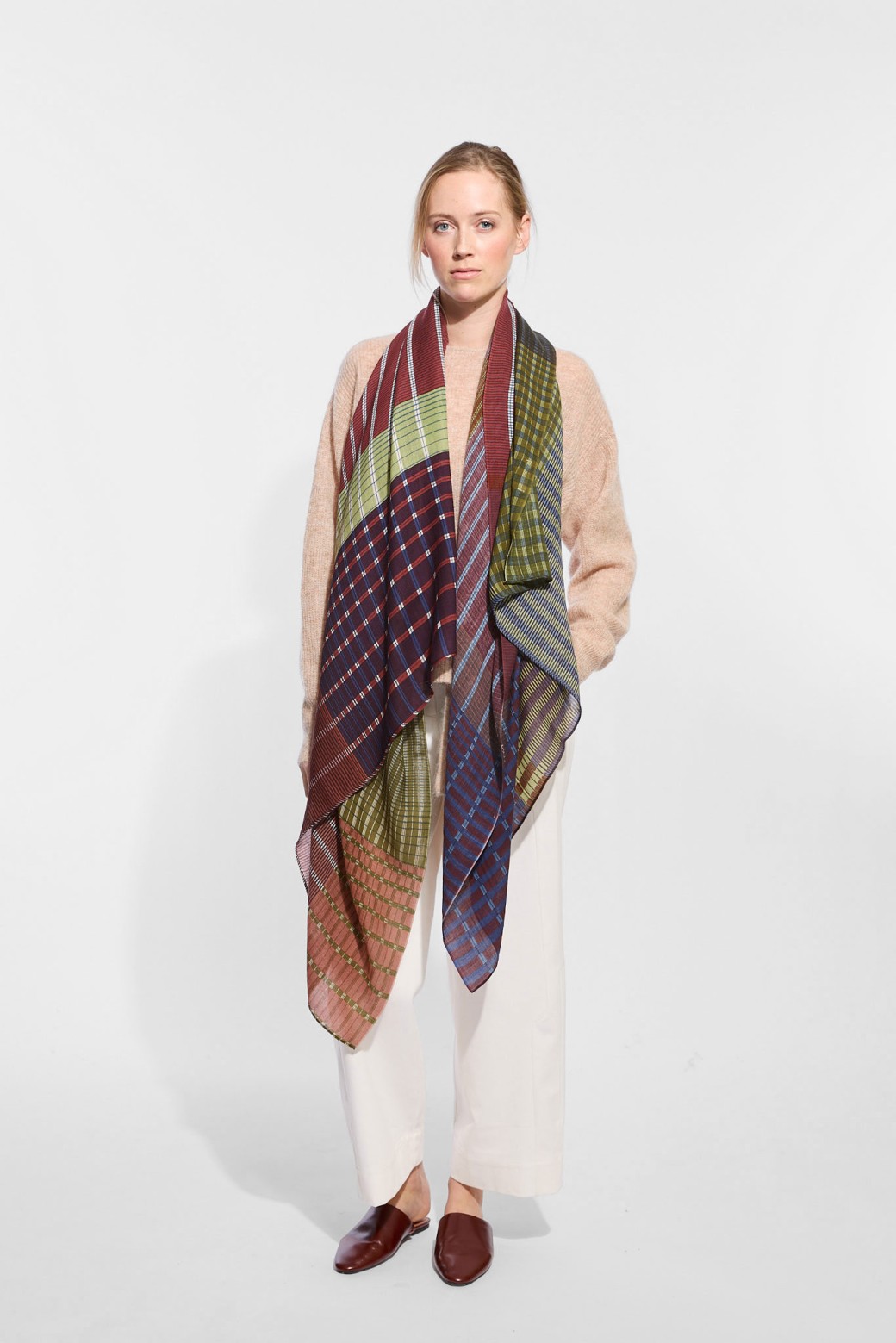 Foulard  Vibrant Acajou