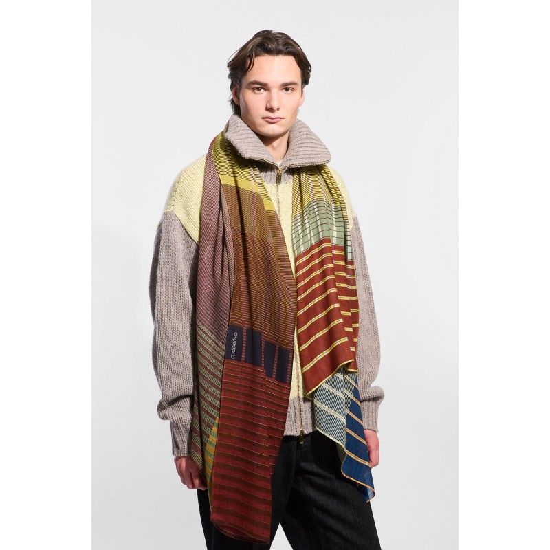 Vibrant Amber Scarf