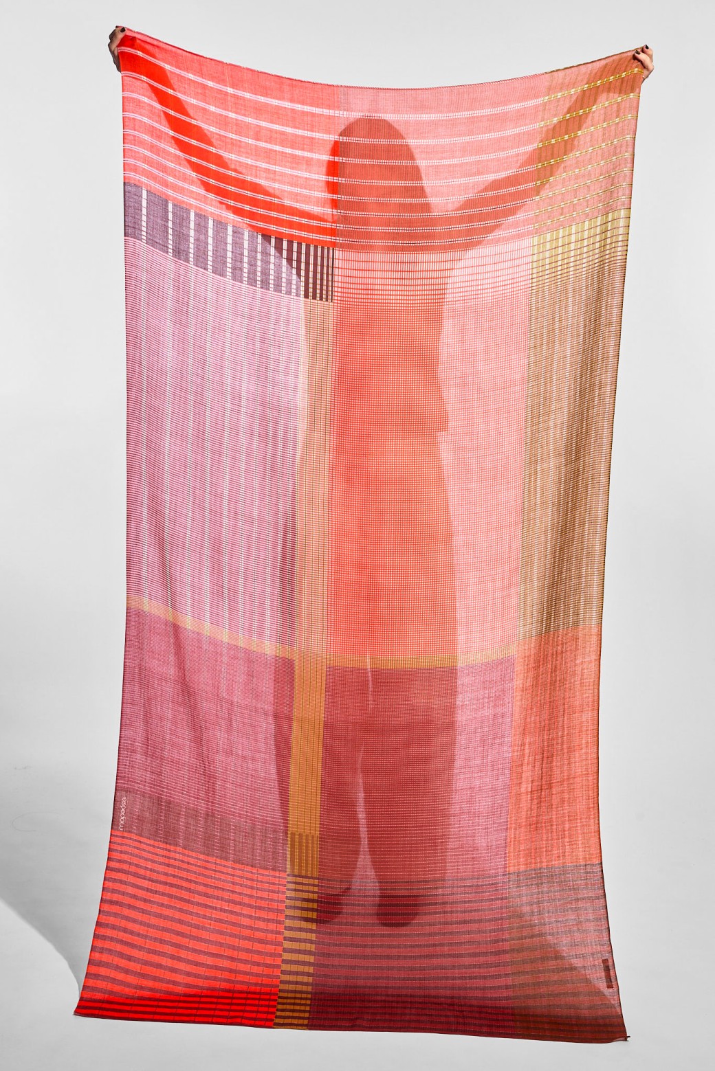 Foulard  Vibrant Rose Wood
