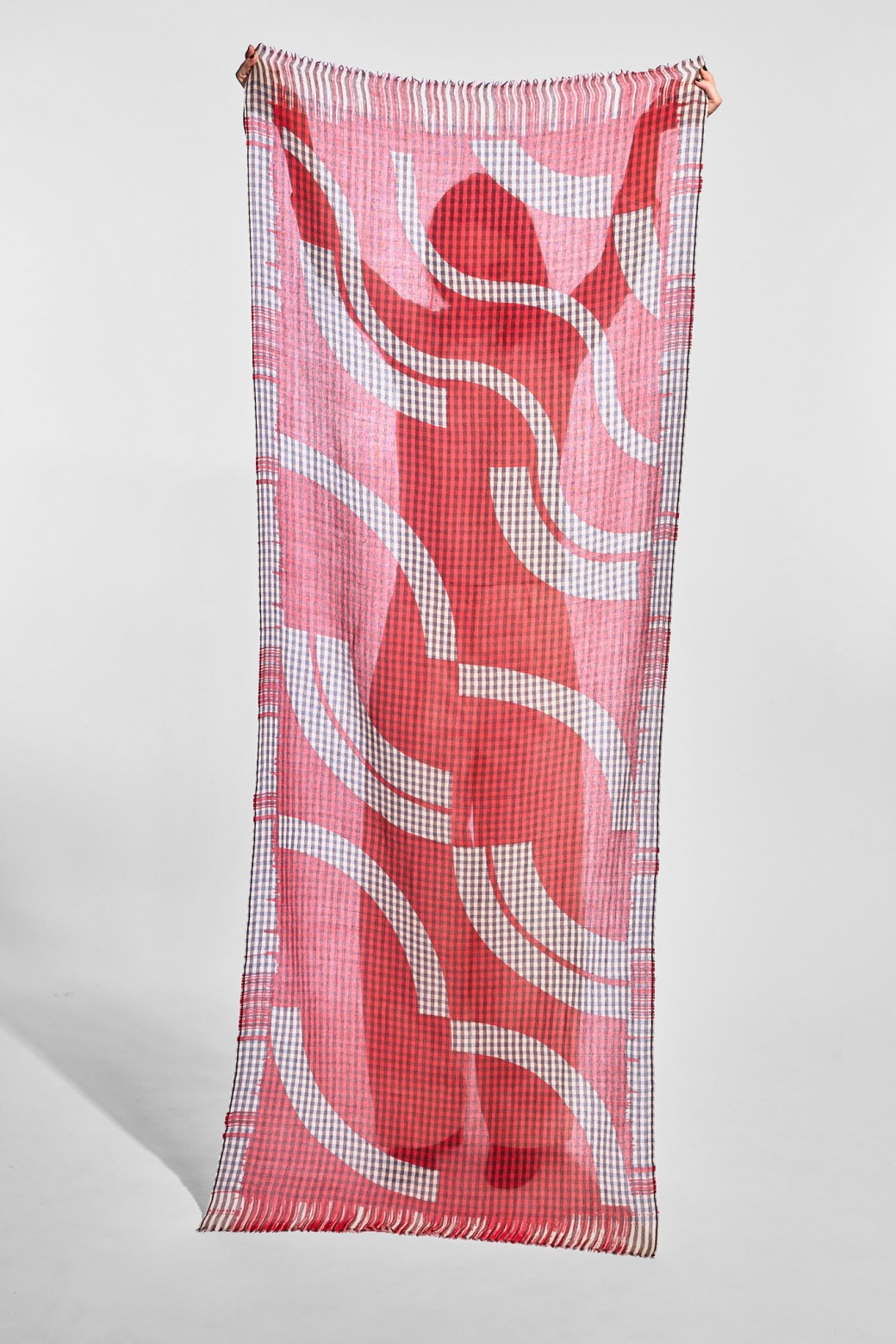 Foulard Wave Rouge