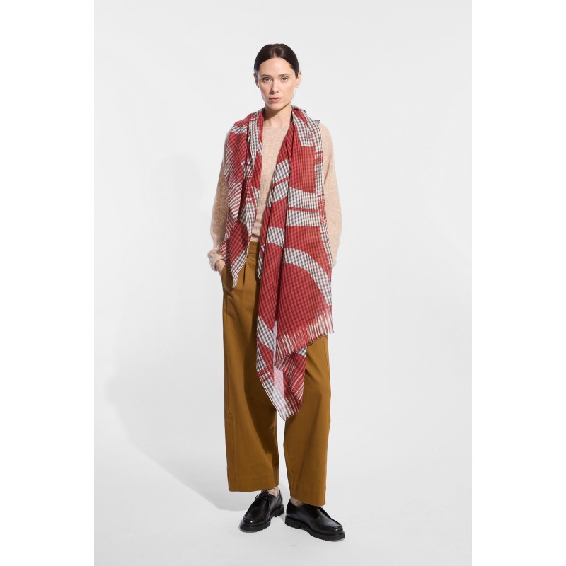 Foulard Wave Rouge