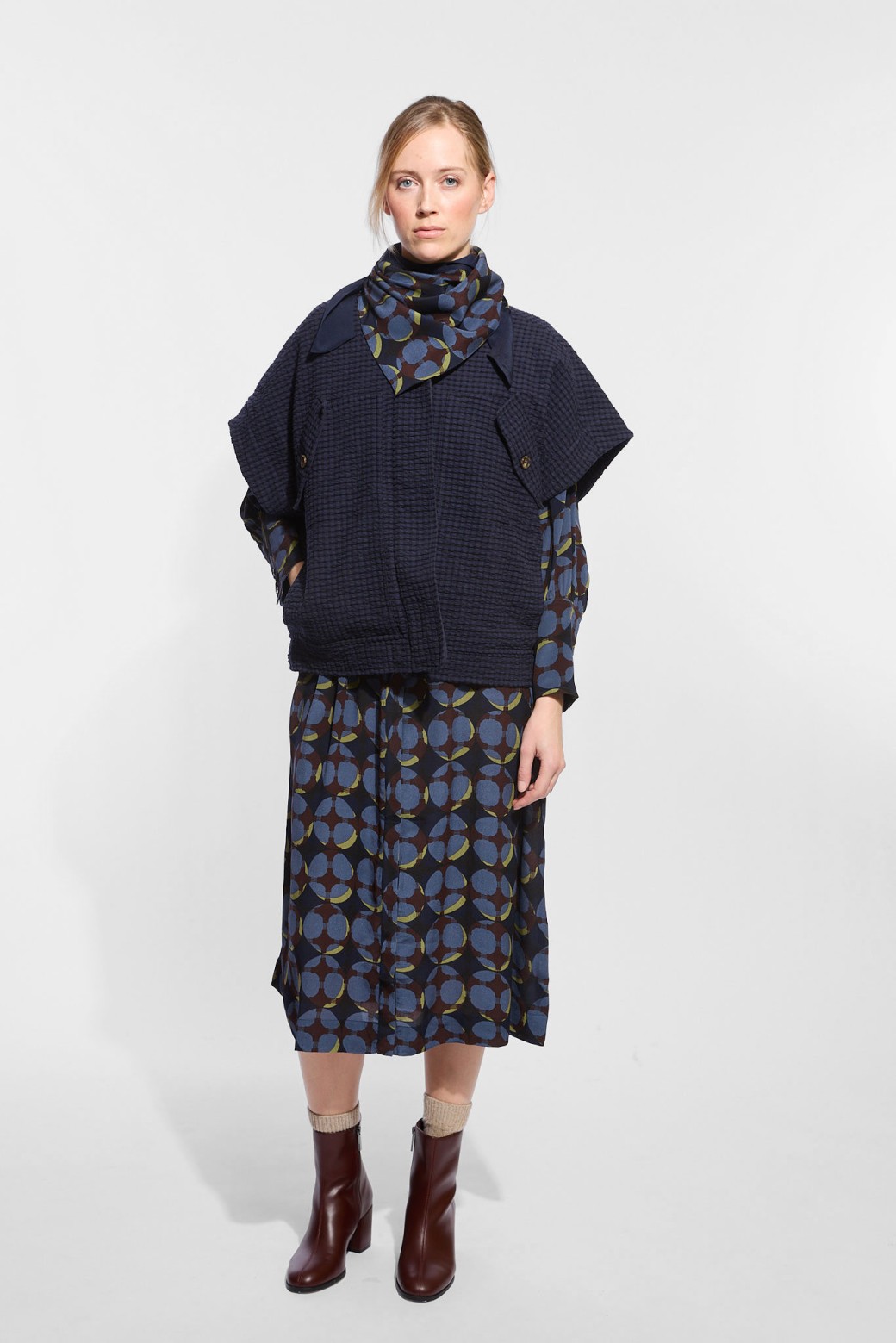 Veste Vitra Veloute Marine