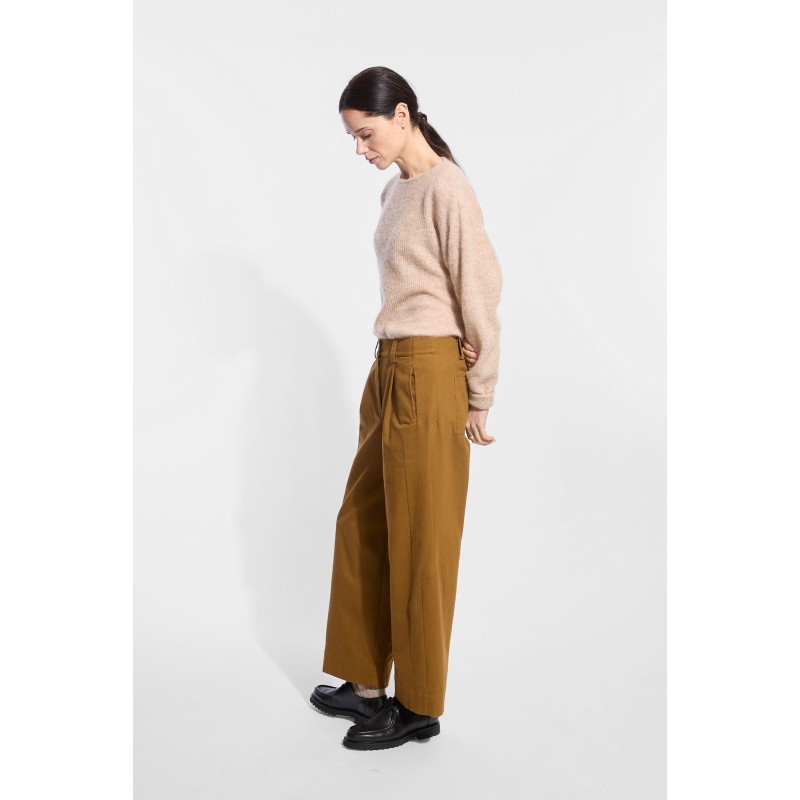 Pantalon Victor Celeste Ocre
