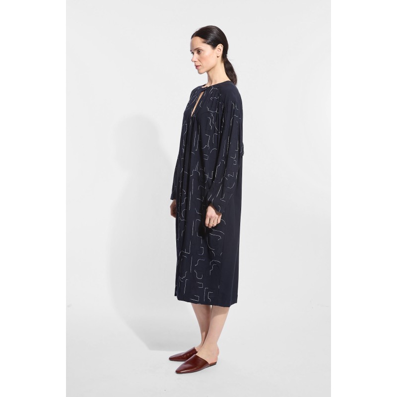 Robe Reese Lyrique Marine