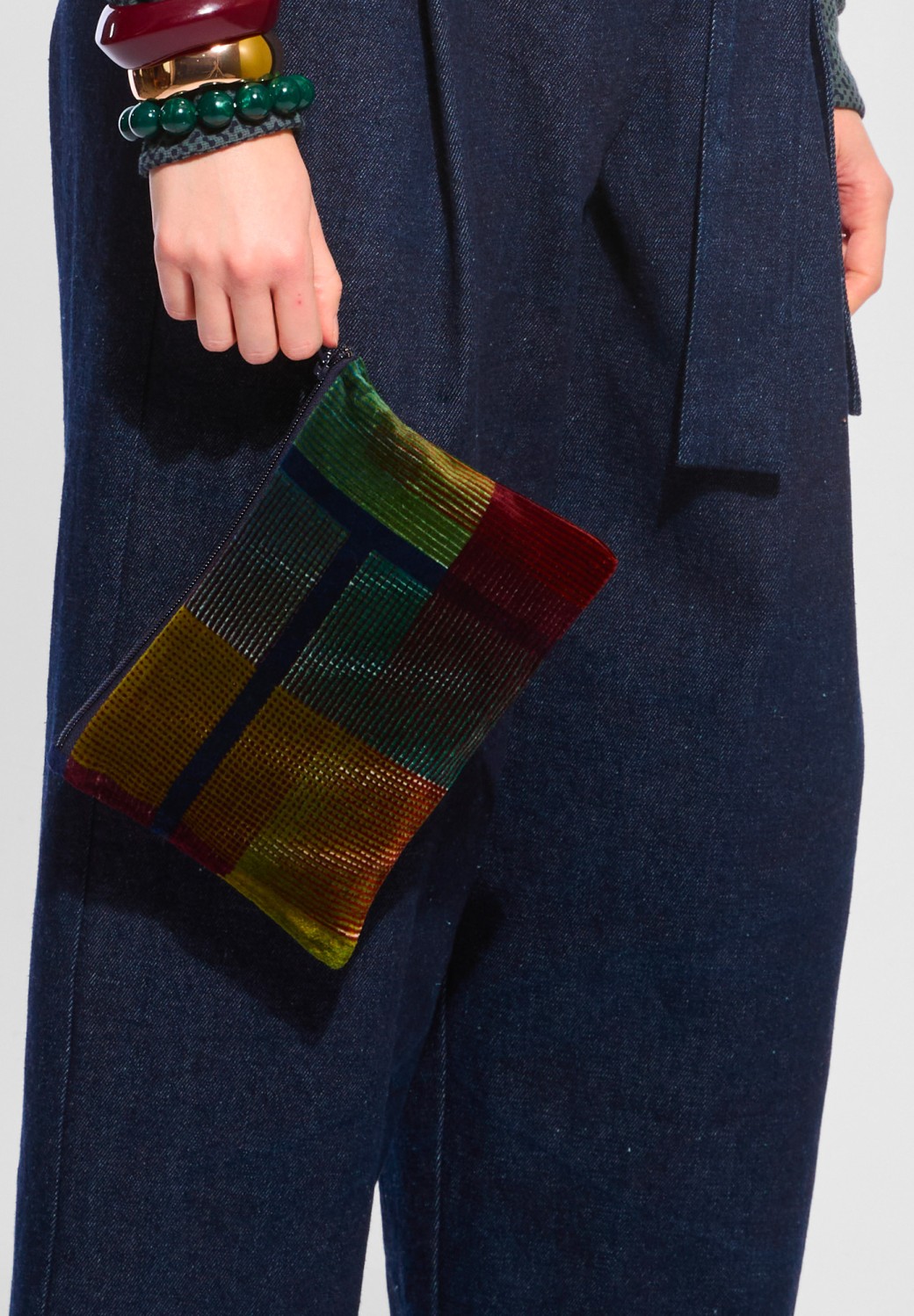 Pochette Goa L Vibrant Acajou