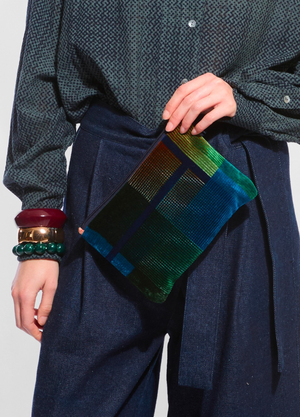 Pochette Goa L Vibrant Amazone