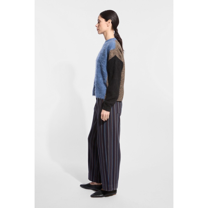 Epicea Navy Brown Victor Pants