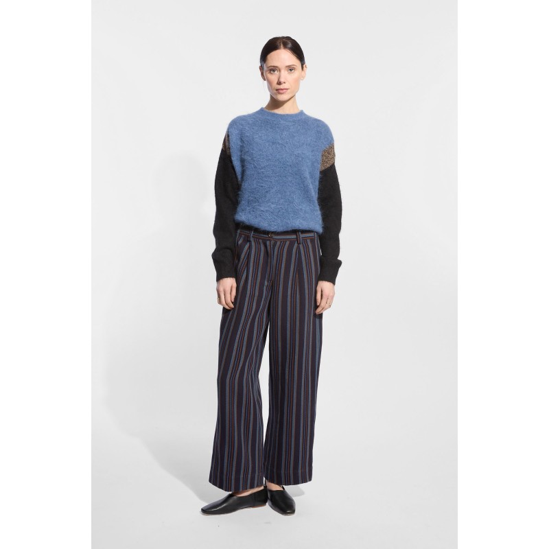 Epicea Navy Brown Victor Pants