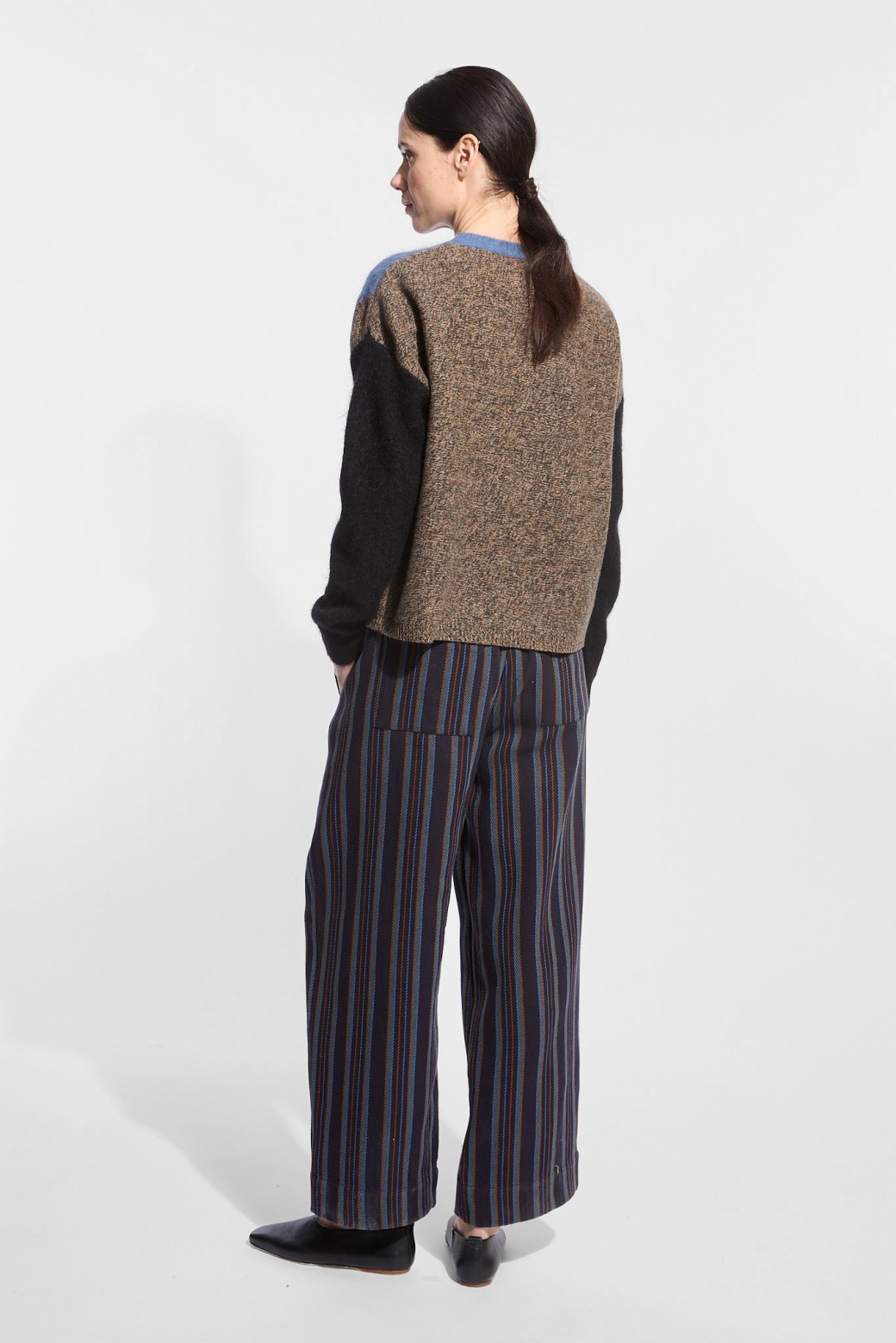 Pantalon Victor  Epicea Marine Brun