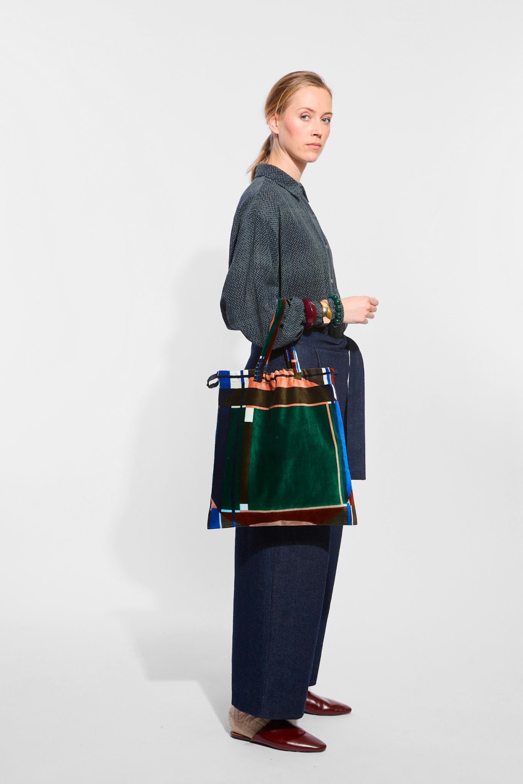 Sac Gabin Theorie Vert Brun