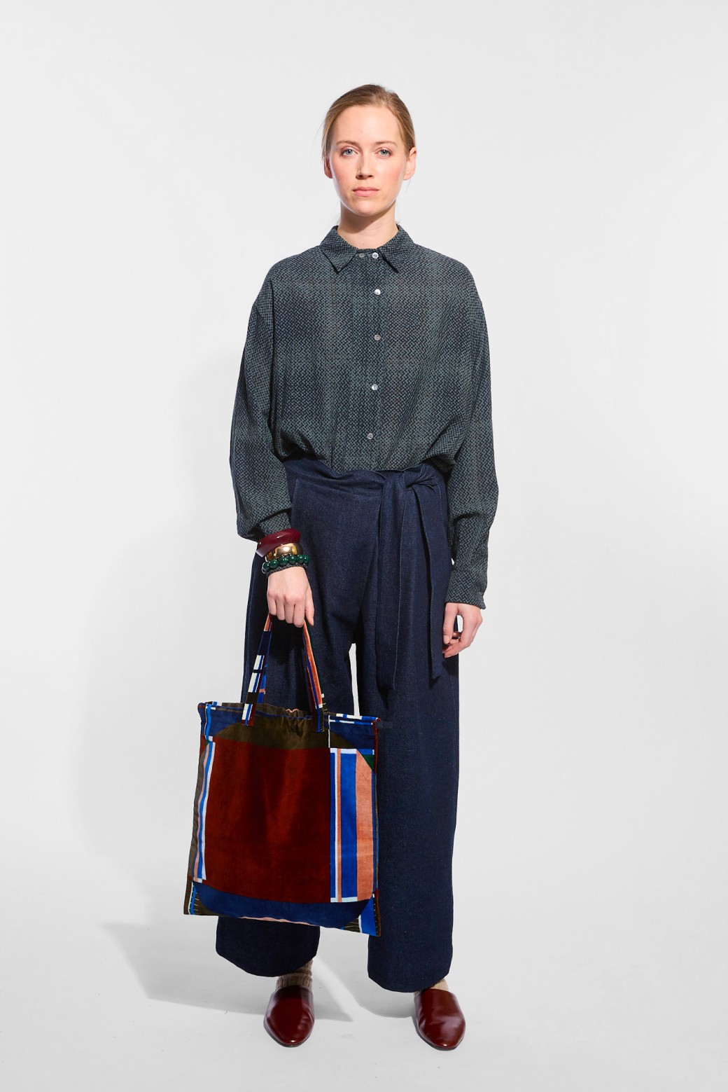 Burgundy Reddish Theorie Gabin Bag