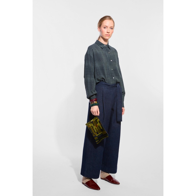 Goa L Oscar Green Pouch