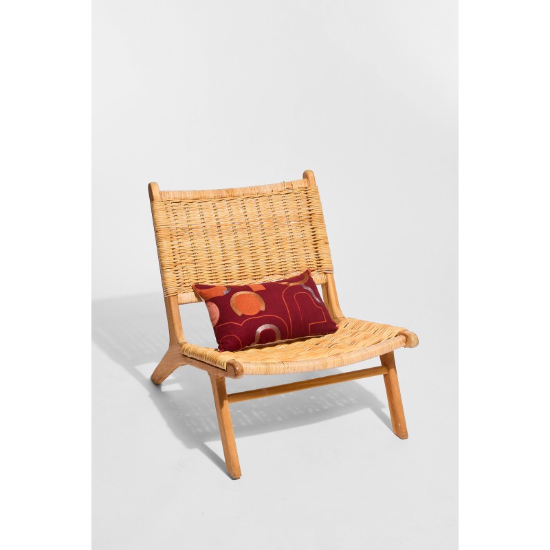 Housse de Coussin Idole Bordeaux 30/50cm