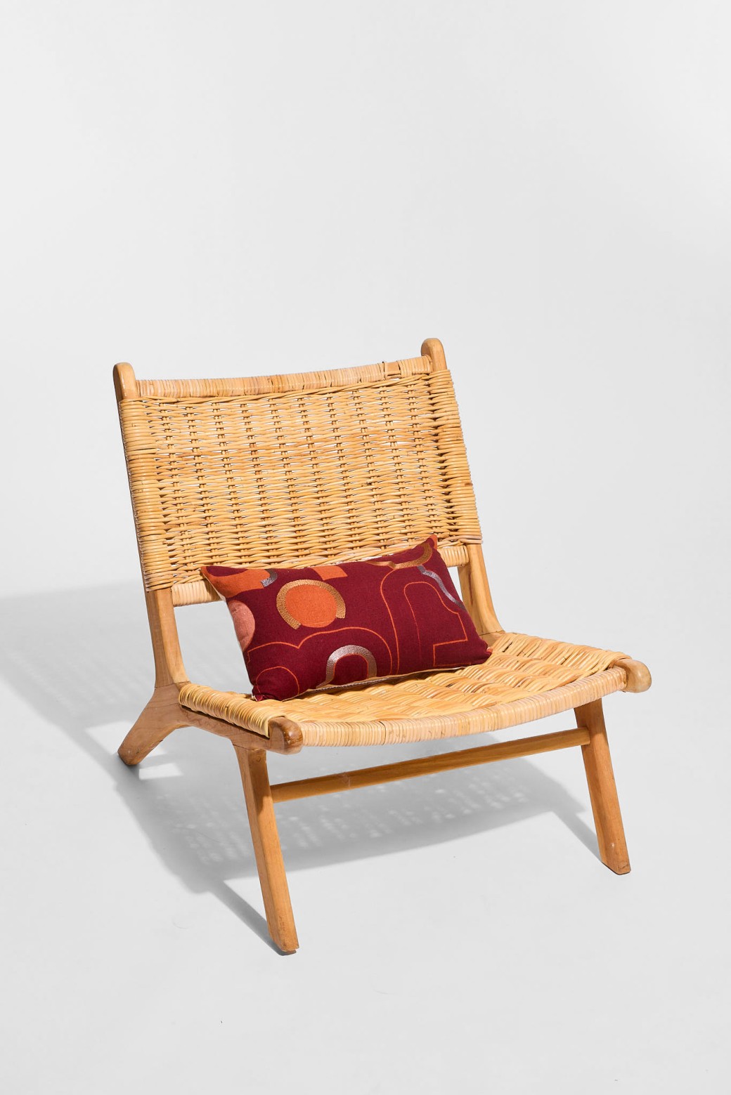 Idole Burgundy Cushion Case 30/50cm
