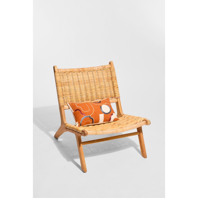 Housse de Coussin Idole Cuivre 30/50cm