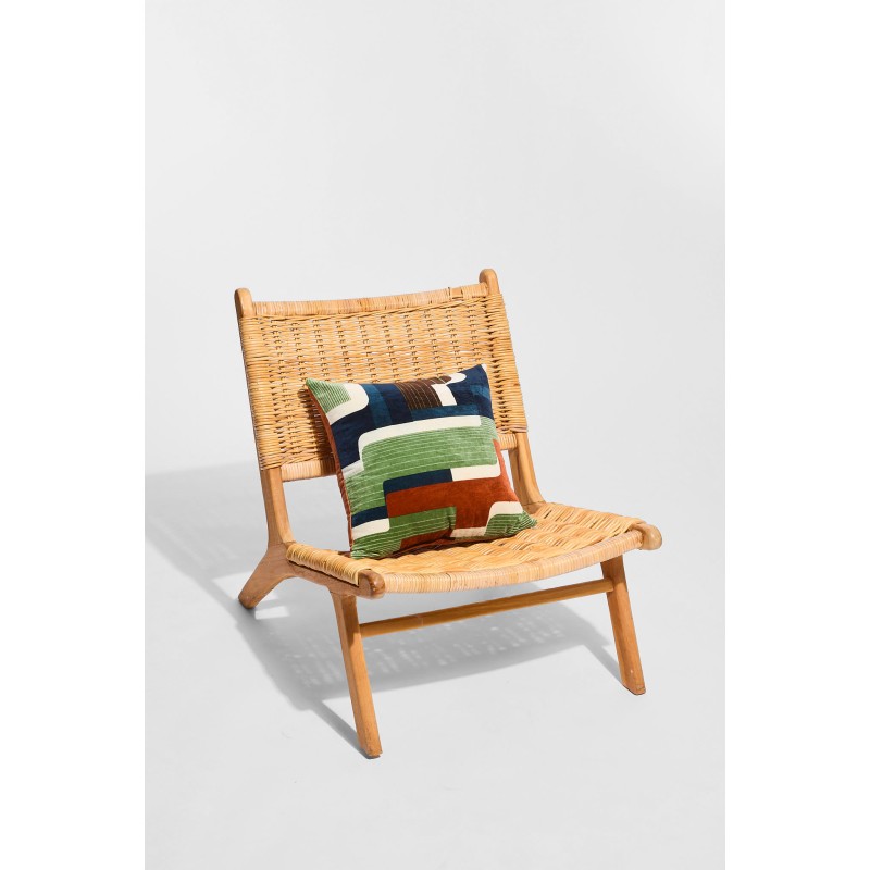 Housse de Coussin Oscar Sauge 50/50cm