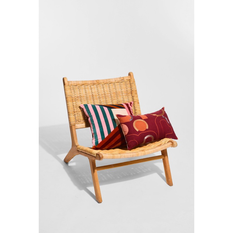 Housse de Coussin Shibuya Corail 50/50cm