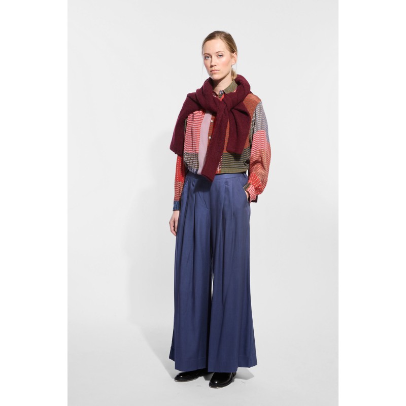 Pantalon Penelope Parure Bleu Gris