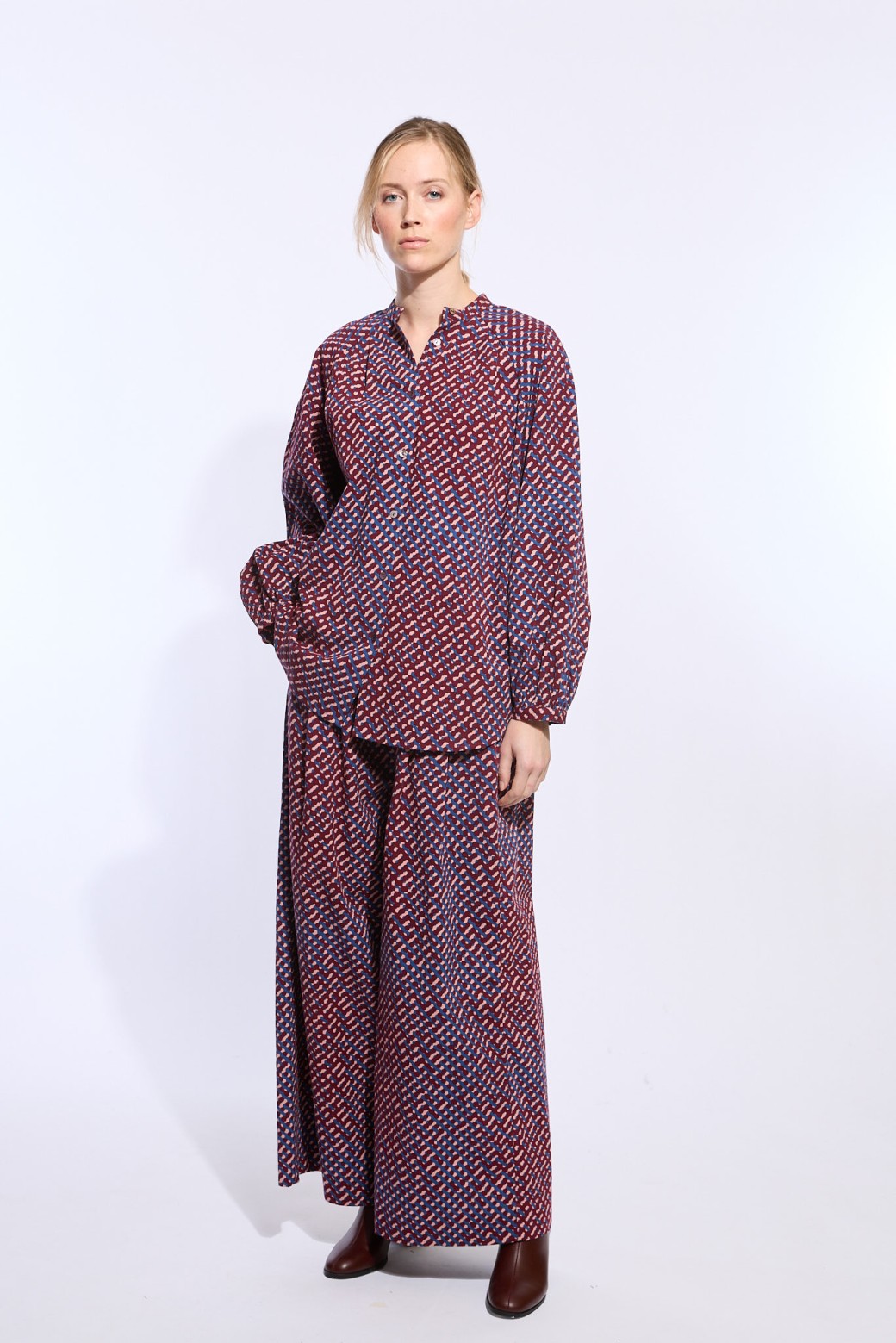 Burgundy Galilee Penelope Pants