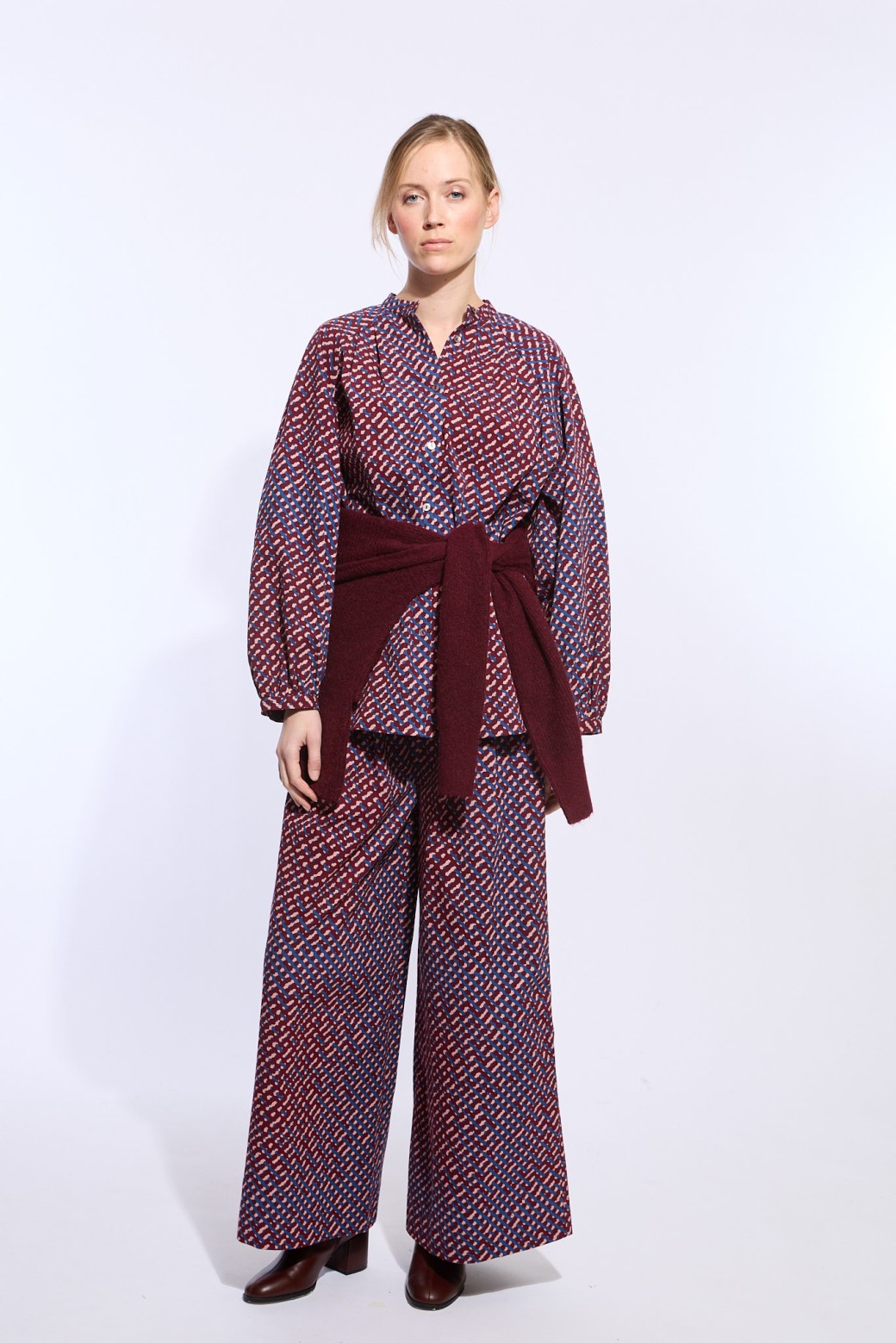 Pantalon Penelope Galilee Bordeaux