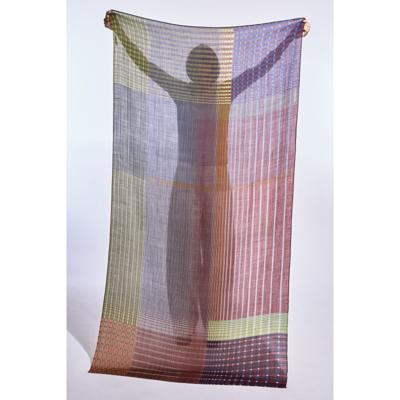 Foulard  Vibrant Acajou
