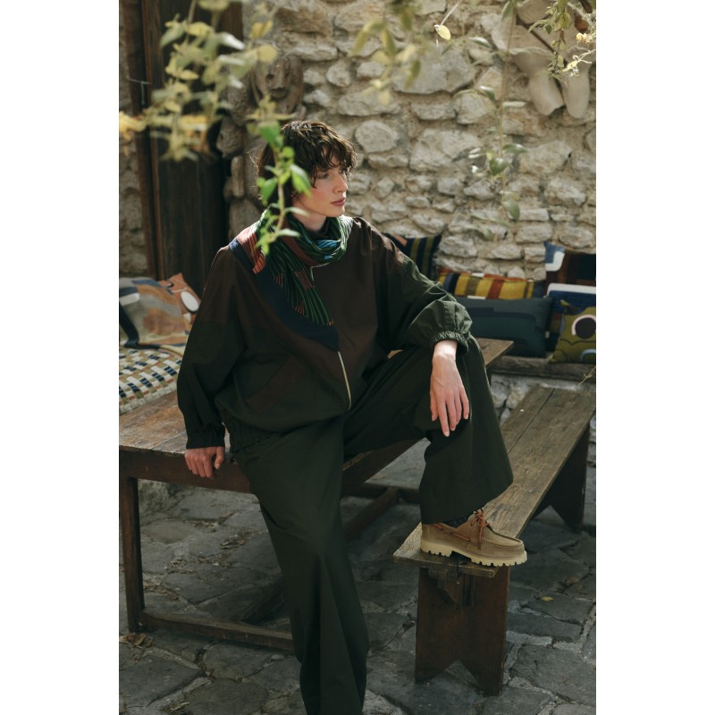 Dark Green Muse Paule Pants