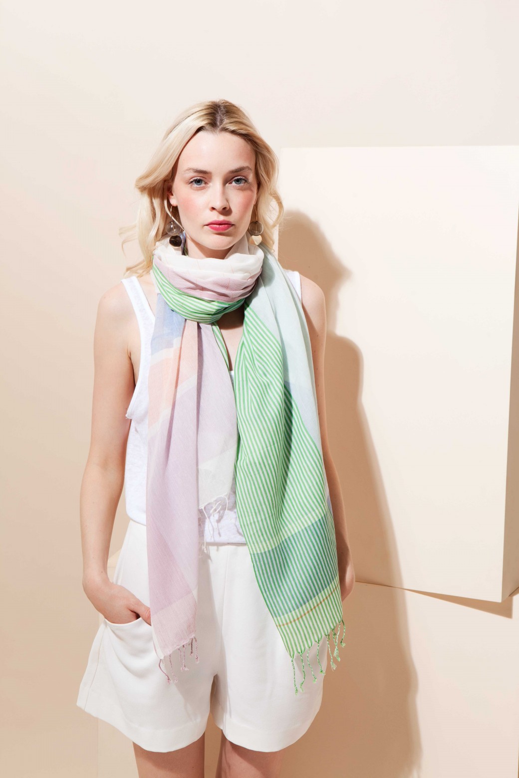 FOULARD MERVEILLE PASTEL FOULARD MERVEILLE PASTEL