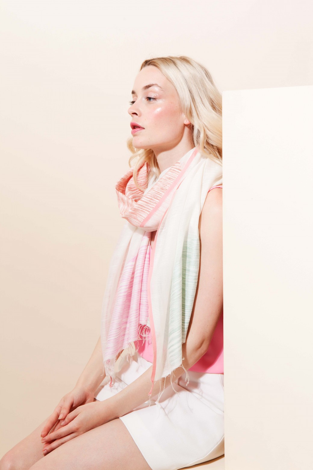FOULARD SUNSET ROUGE FOULARD SUNSET ROUGE