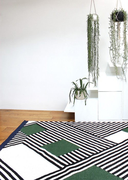 TAPIS FORME MAPOESIE AMAZONE GRAND