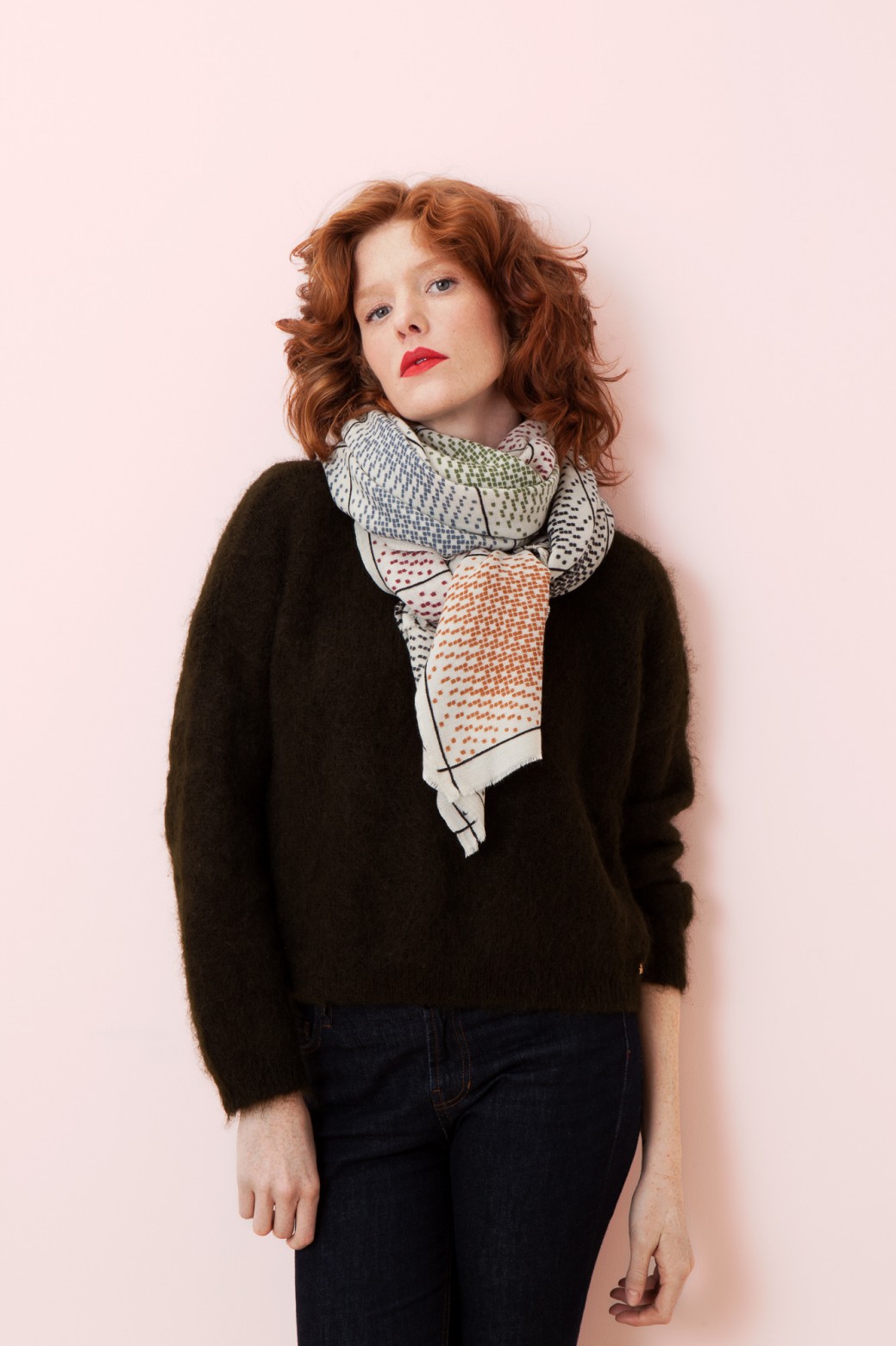 FOULARD MONTRESOR BRUN FOULARD MONTRESOR BRUN