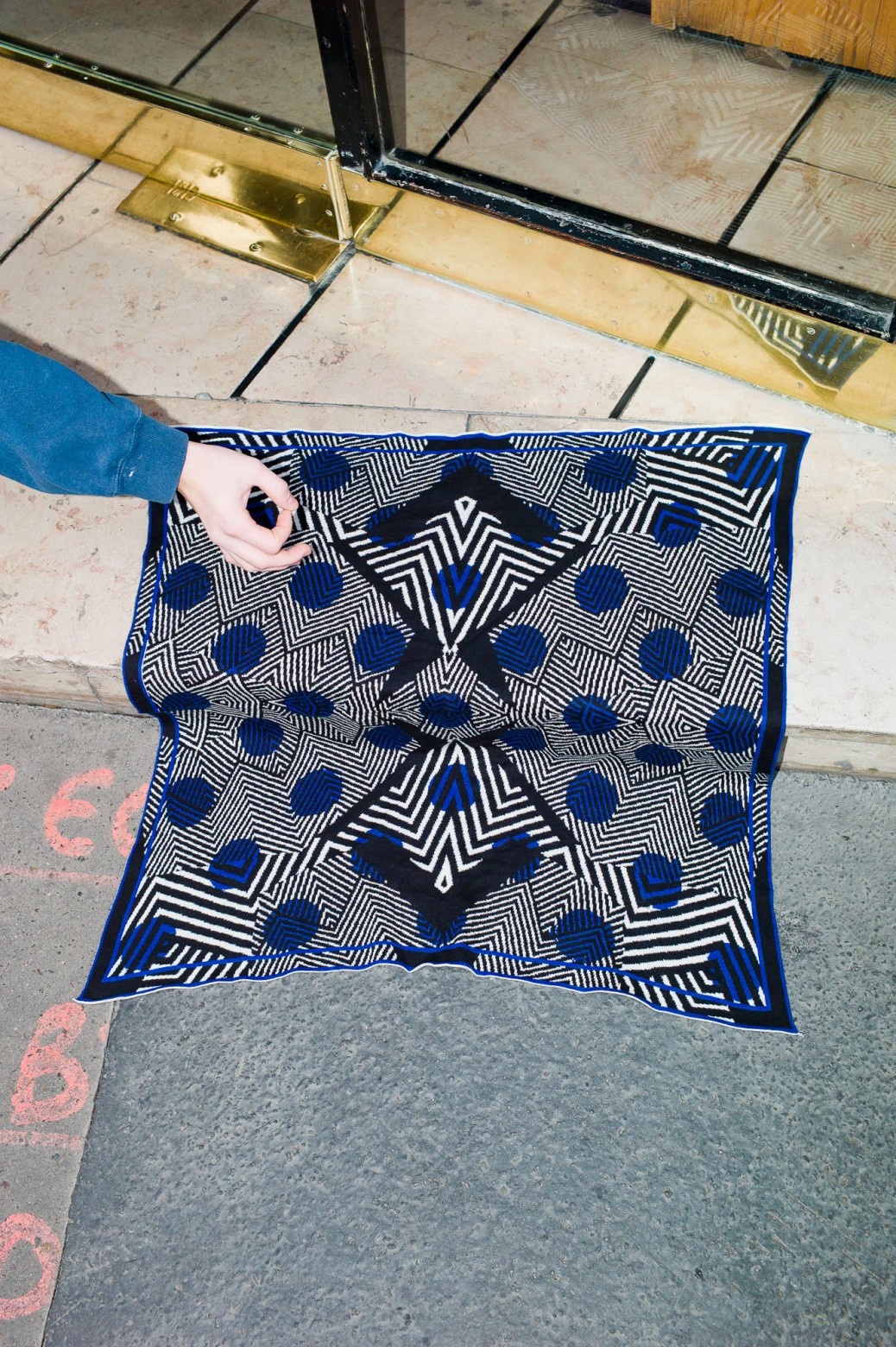 FOULARD SAQUI BLEU FOULARD SAQUI BLEU