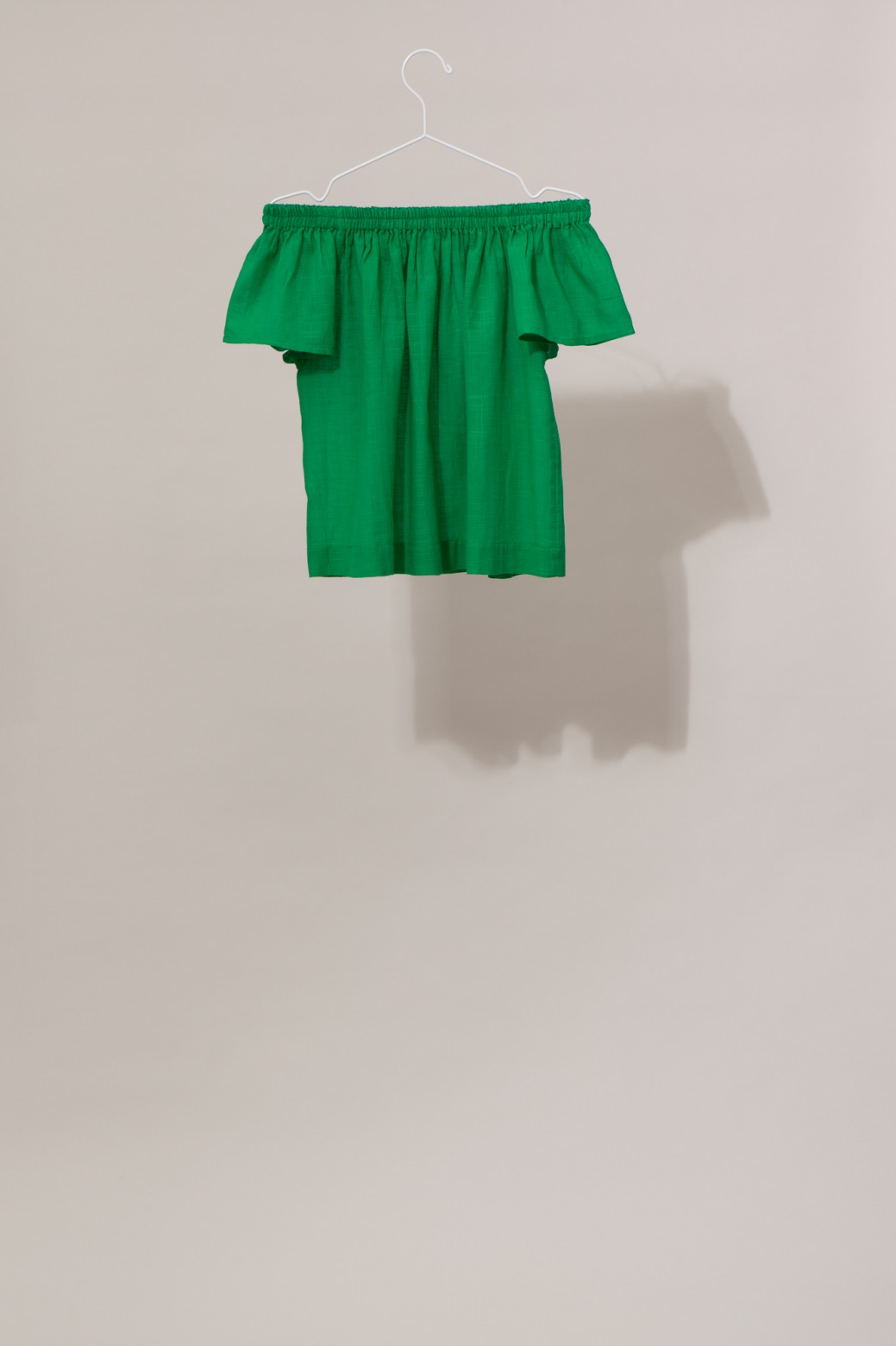 Top Off Shoulder BALI Uni Vert Top Off Shoulder BALI Uni Vert