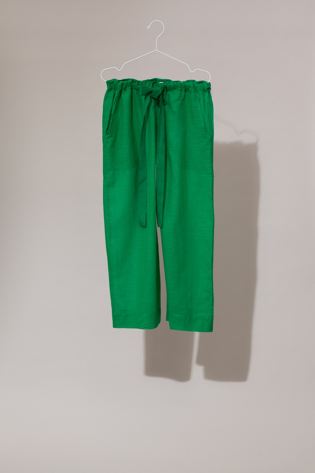 Pantalons COMORE Uni Vert Pantalons COMORE Uni Vert