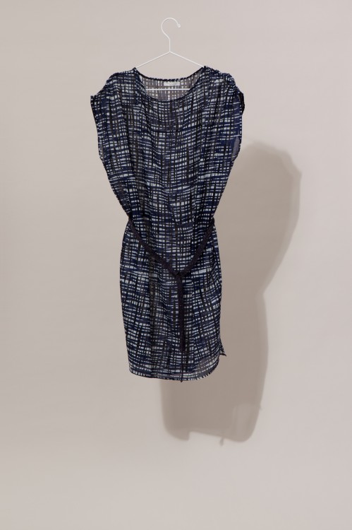 DADA RETRO NAVY DRESS