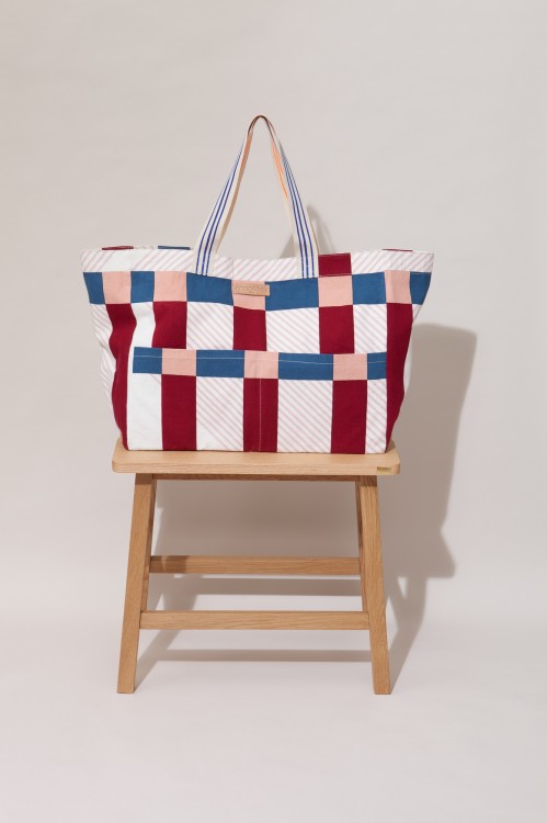 Bag L BOLERO MAPOESIE Bordeaux Bleu