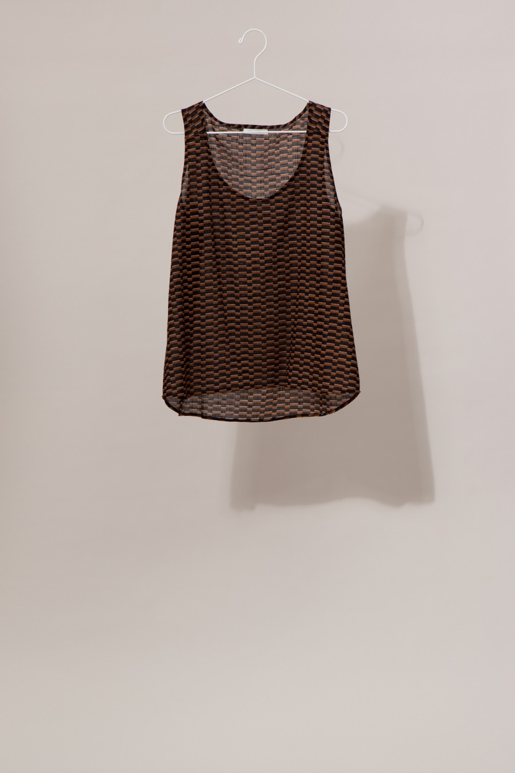 Top PACIFIQUE MAPOESIE All Over Noir Caramel Top PACIFIQUE MAPOESIE All Over Noir Caramel