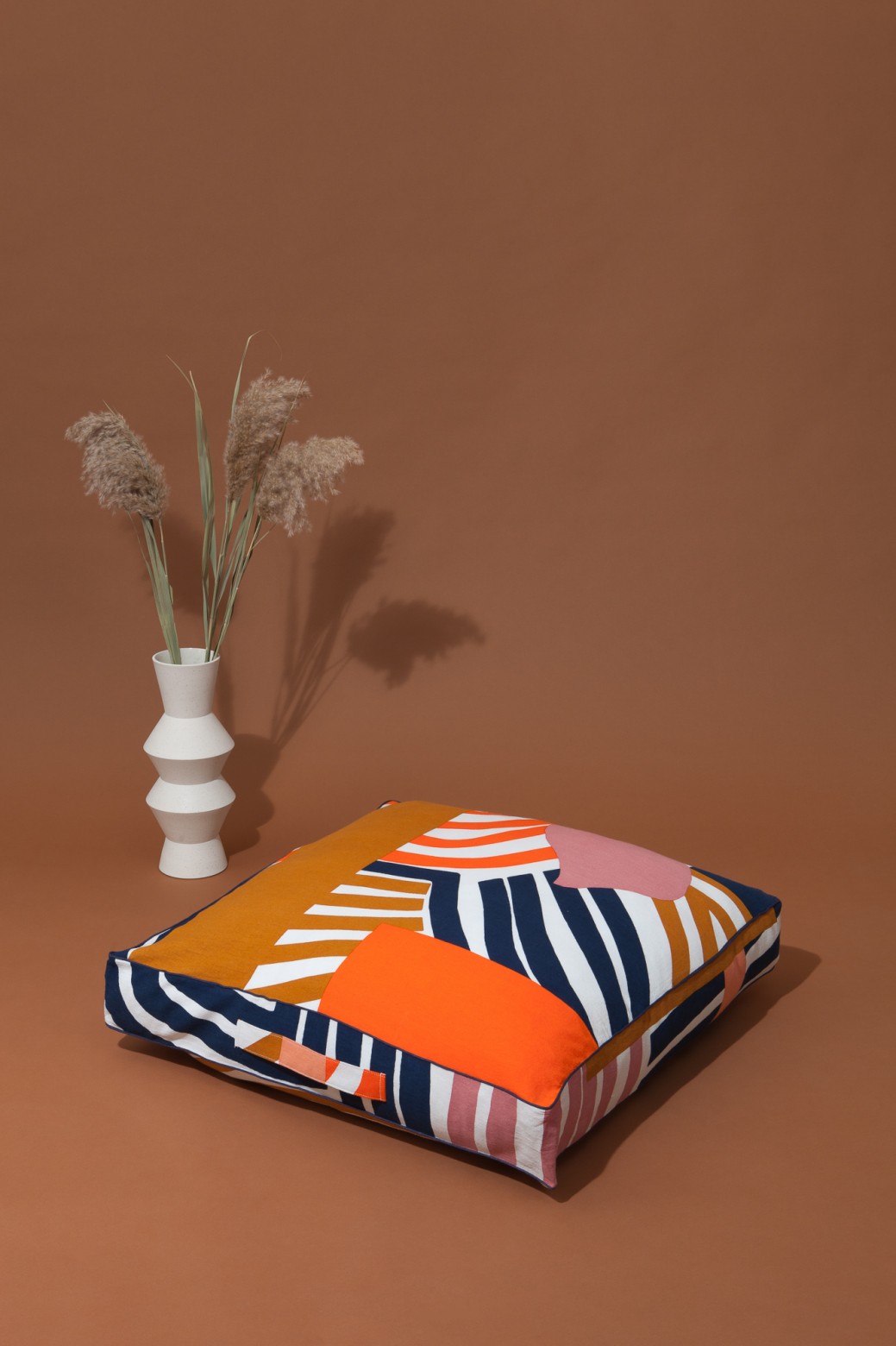Housse de coussin de Sol ODYSSEY Peche Ocre Housse de coussin de Sol ODYSSEY Peche Ocre
