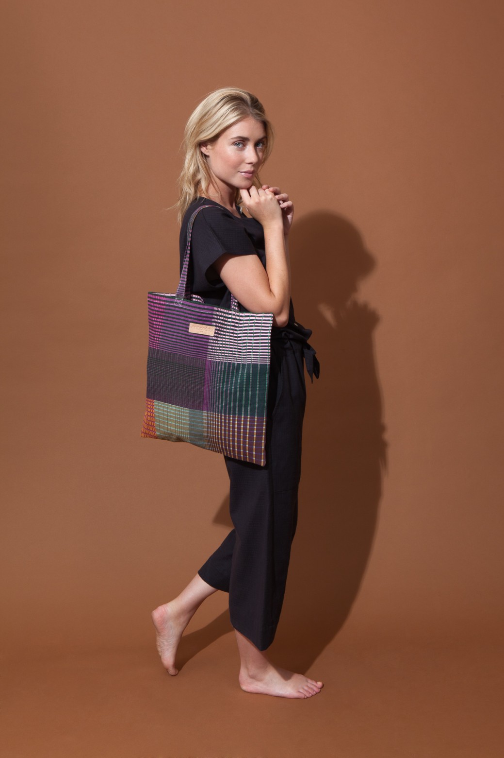 Tote bag GRADIENT Vert Rose Tote bag GRADIENT Vert Rose